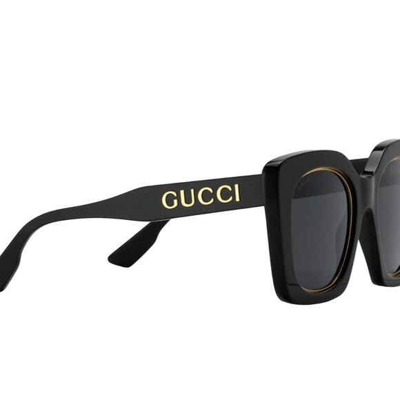 Gucci Oversized Square Frame Logo GG1151S Sunglasses (GGXX108) *NEW* - Picture 2 of 5